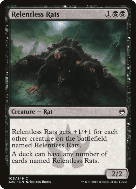 Relentless Rats (105) — Masters 25