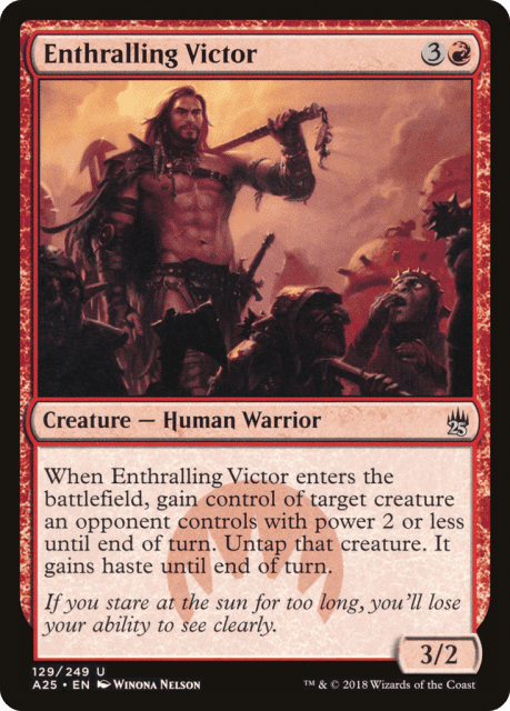 Enthralling Victor (129) — Masters 25