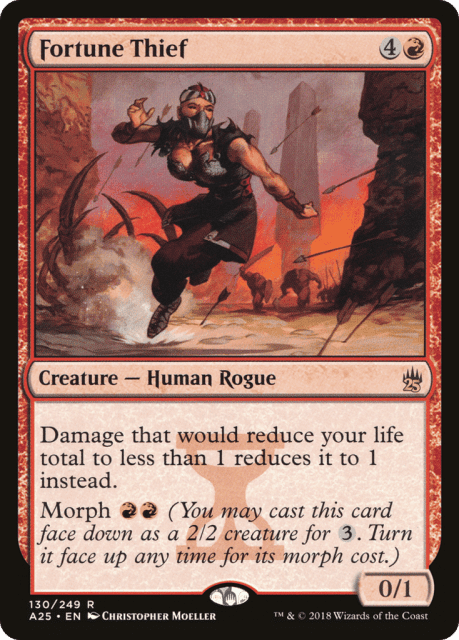 Fortune Thief (130) — Masters 25