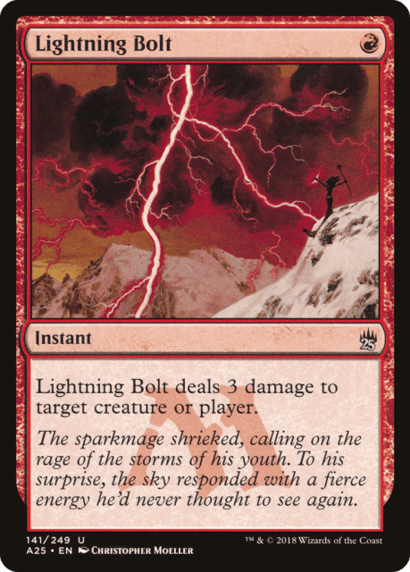 Lightning Bolt (141) — Masters 25