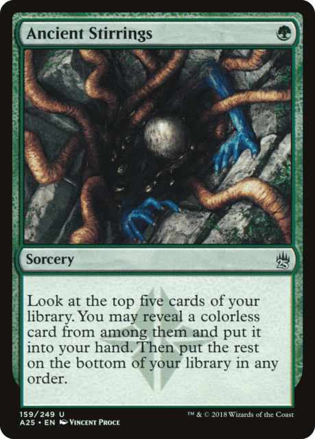 Ancient Stirrings (159) — Masters 25