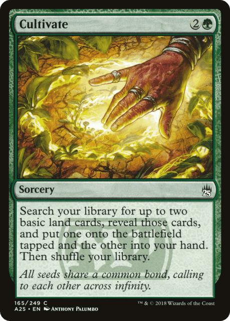 Cultivate (165) — Masters 25