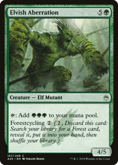Elvish Aberration (167) — Masters 25