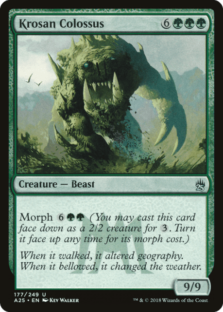 Krosan Colossus (177) — Masters 25