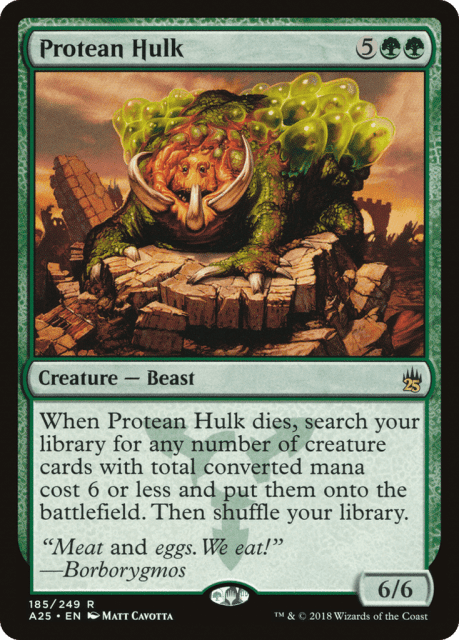 Protean Hulk (185) — Masters 25