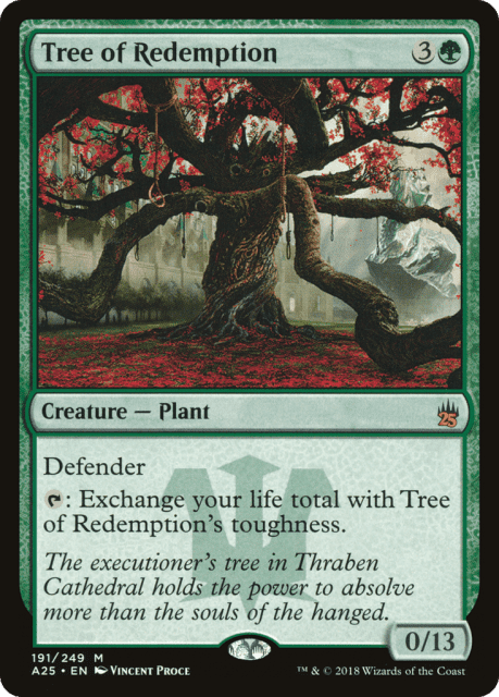 Tree of Redemption (191) — Masters 25