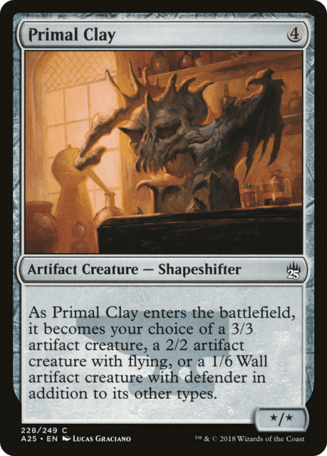 Primal Clay (228) — Masters 25