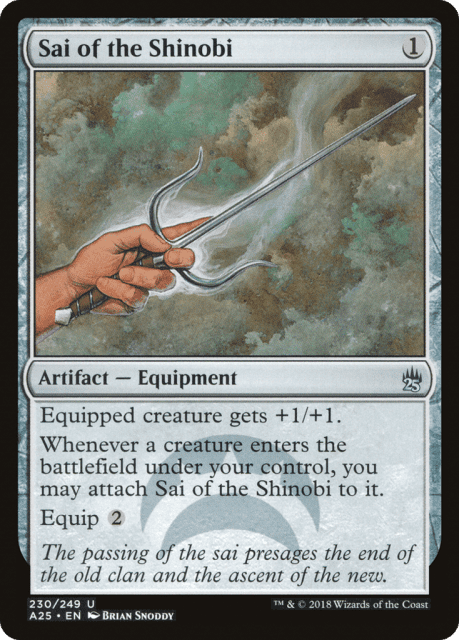 Sai of the Shinobi (230) — Masters 25