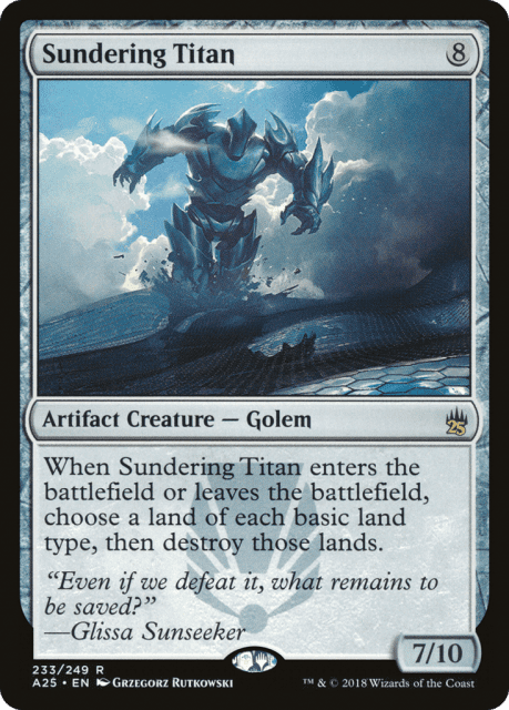 Sundering Titan (233) — Masters 25