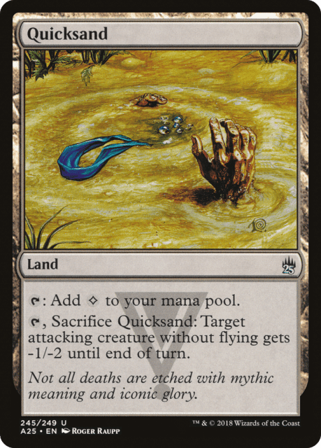 Quicksand (245) — Masters 25