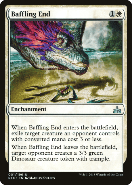 Baffling End (1) — Rivals of Ixalan