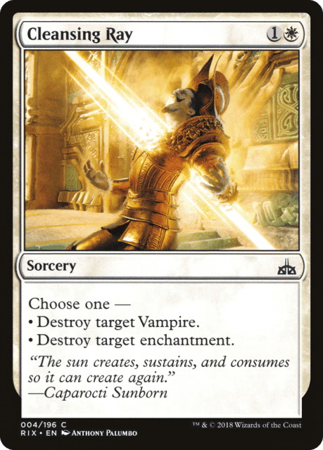Cleansing Ray (4) — Rivals of Ixalan