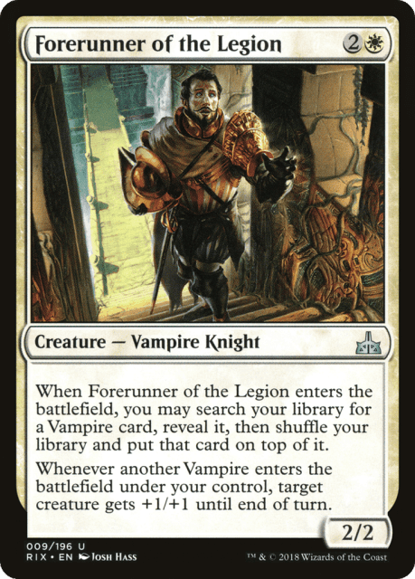 Forerunner of the Legion (9) — Rivals of Ixalan