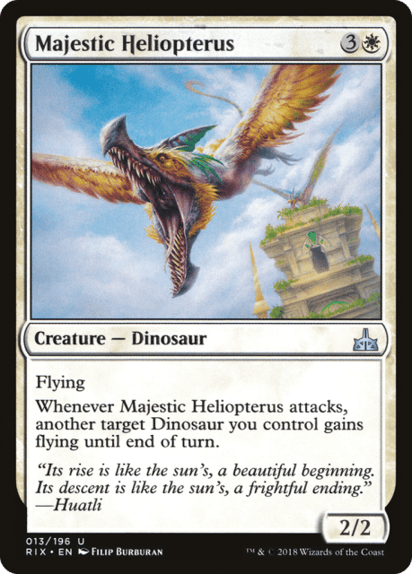 Majestic Heliopterus (13) — Rivals of Ixalan