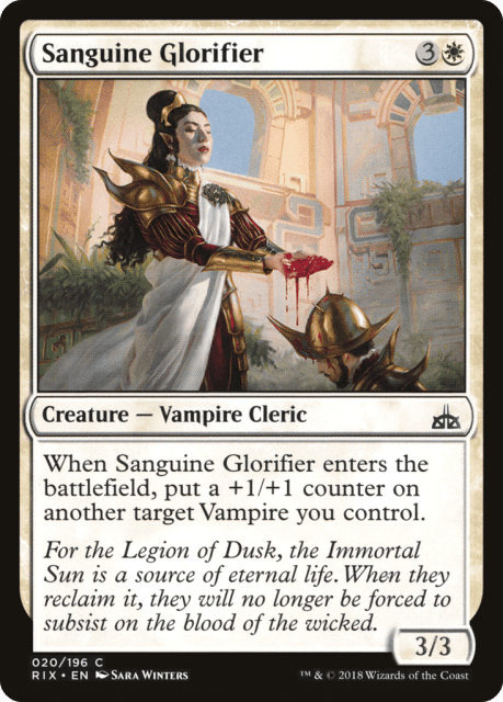 Sanguine Glorifier (20) — Rivals of Ixalan