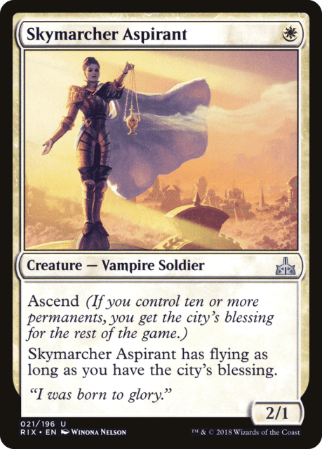 Skymarcher Aspirant (21) — Rivals of Ixalan