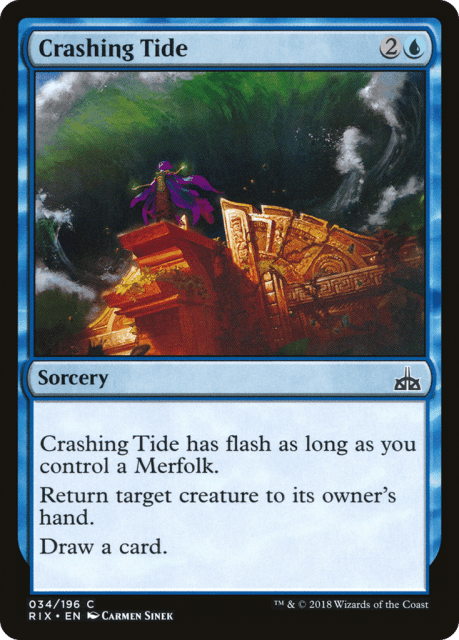 Crashing Tide (34) — Rivals of Ixalan