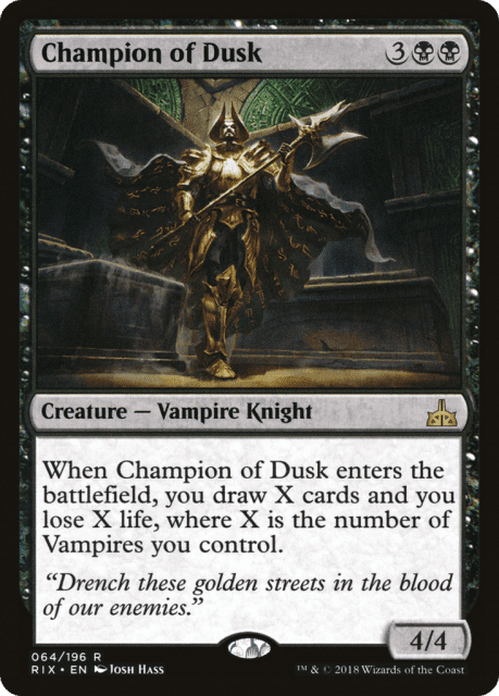 Champion of Dusk (64) — Rivals of Ixalan