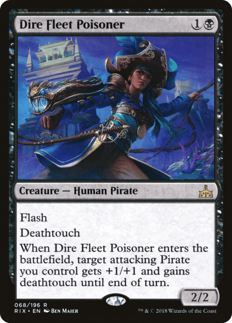 Dire Fleet Poisoner (68) — Rivals of Ixalan