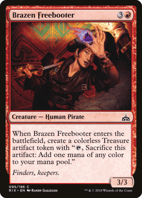 Brazen Freebooter (95) — Rivals of Ixalan