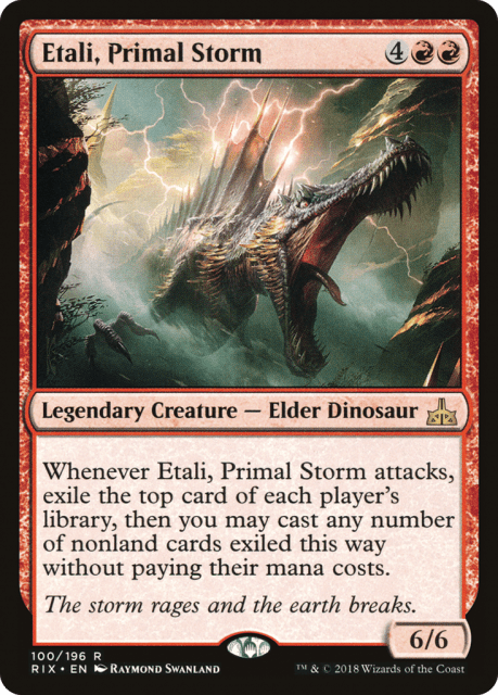 Etali, Primal Storm (100) — Rivals of Ixalan