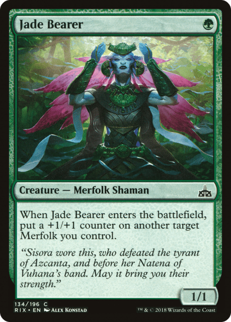 Jade Bearer (134) — Rivals of Ixalan
