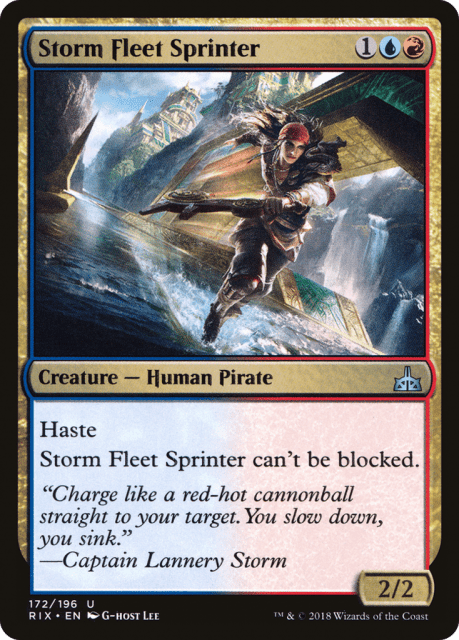 Storm Fleet Sprinter (172) — Rivals of Ixalan