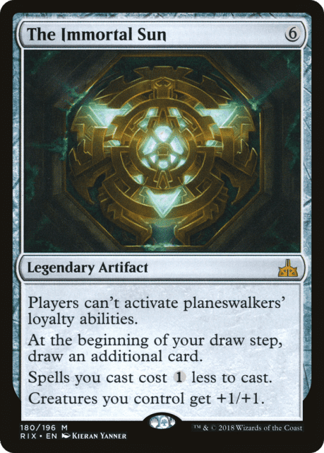 The Immortal Sun (180) — Rivals of Ixalan