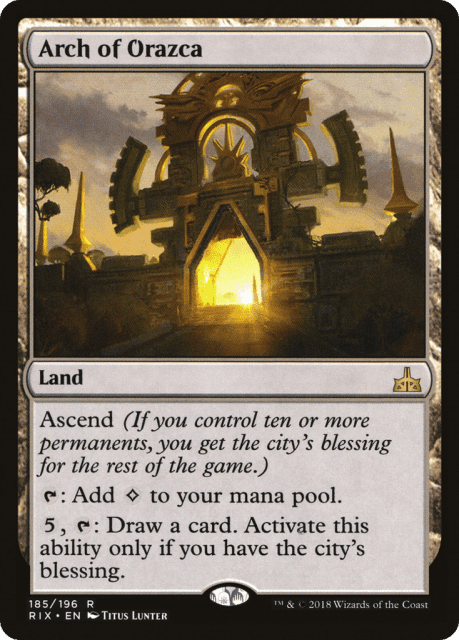 Arch of Orazca (185) — Rivals of Ixalan
