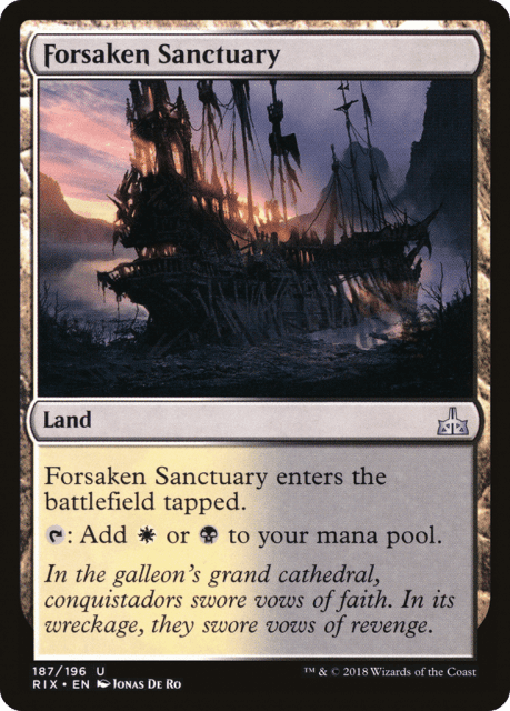 Forsaken Sanctuary (187) — Rivals of Ixalan
