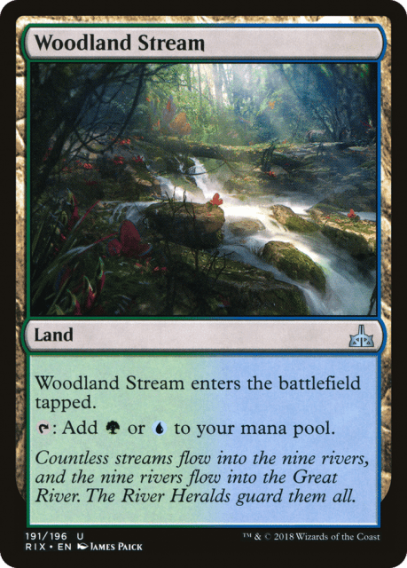 Woodland Stream (191) — Rivals of Ixalan