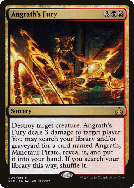 Angrath's Fury (204) — Rivals of Ixalan