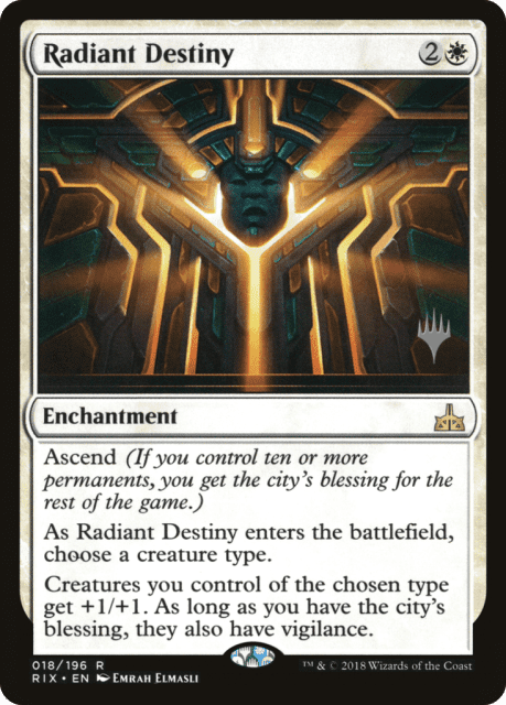 Radiant Destiny (18) — Rivals of Ixalan Promos