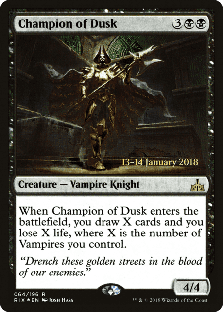 Champion of Dusk (64) — Rivals of Ixalan Promos