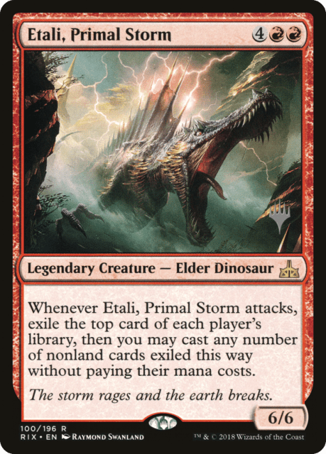 Etali, Primal Storm (100) — Rivals of Ixalan Promos