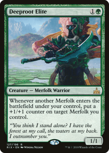 Deeproot Elite (127) — Rivals of Ixalan Promos