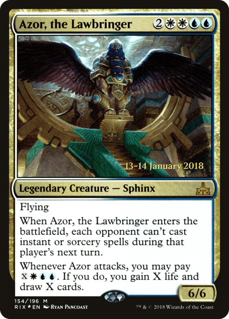 Azor, the Lawbringer (154) — Rivals of Ixalan Promos