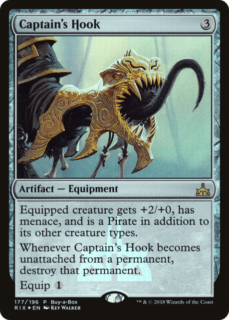 Captain's Hook (177) — Rivals of Ixalan Promos