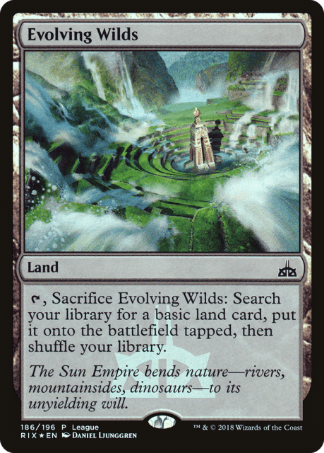 Evolving Wilds (186) — Rivals of Ixalan Promos