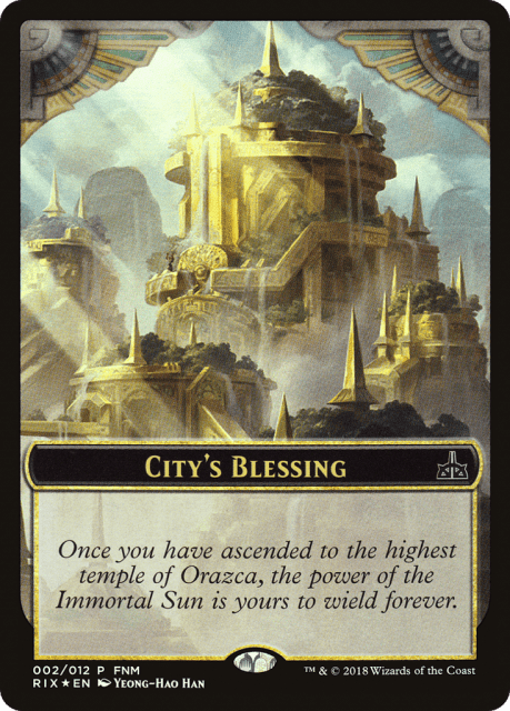 City's Blessing // Elemental (2) — Friday Night Magic 2018