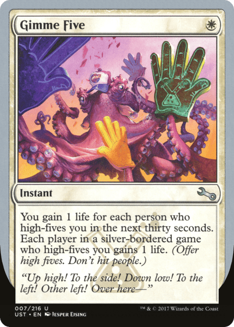 Gimme Five (7) — Unstable