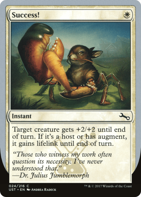 Success! (24) — Unstable