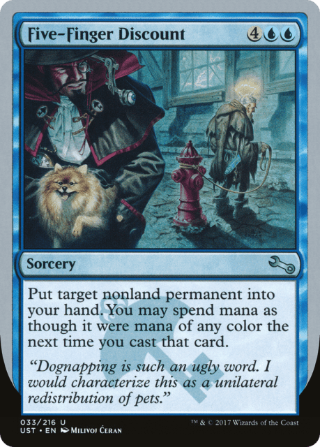 Five-Finger Discount (33) — Unstable
