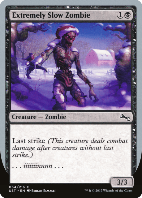 Extremely Slow Zombie (54c) — Unstable