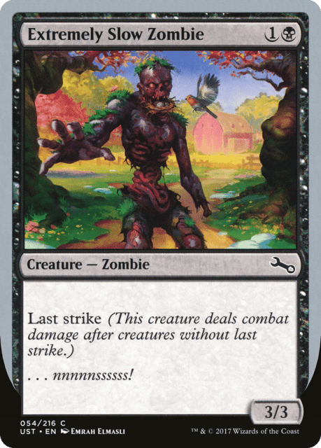 Extremely Slow Zombie (54d) — Unstable