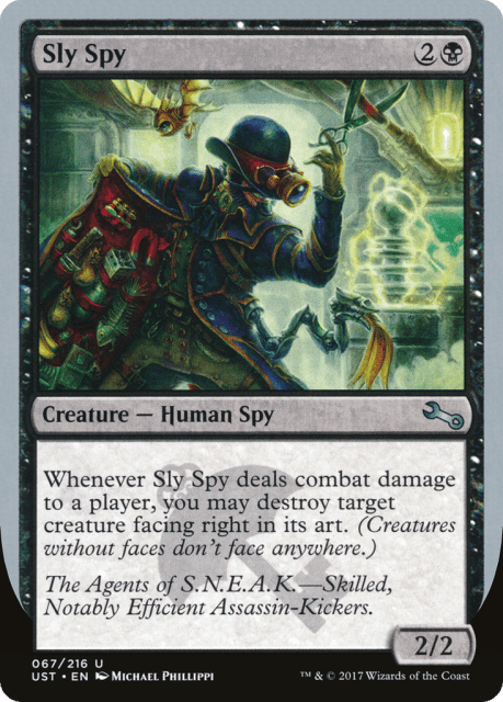 Sly Spy (67d) — Unstable