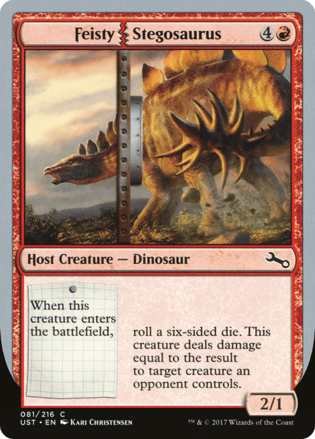 Feisty Stegosaurus (81) — Unstable
