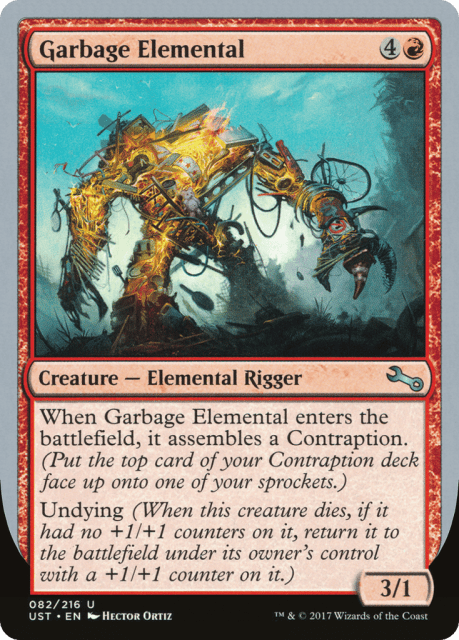Garbage Elemental (82b) — Unstable