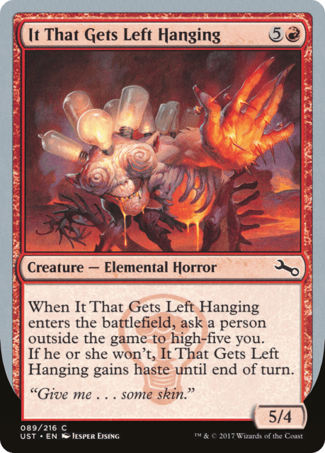 It That Gets Left Hanging (89) — Unstable