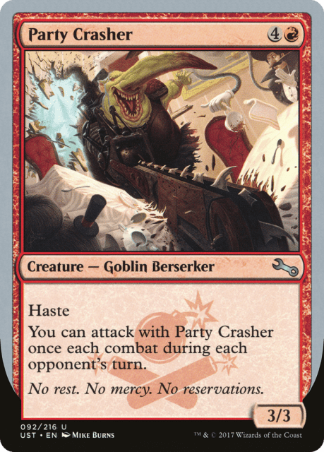 Party Crasher (92) — Unstable